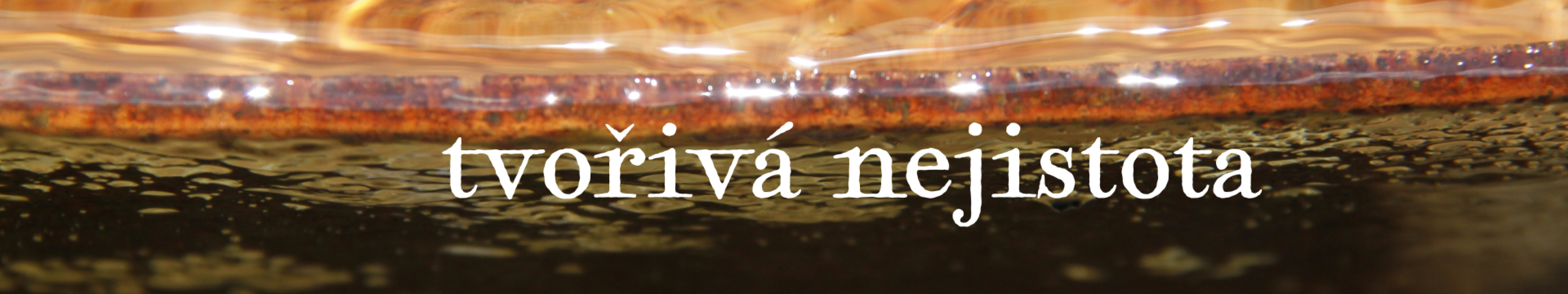 Tvořivá nejistota - Co nás učí nejistota? Kdy nejistota souvisí se schopností tvořit svůj život a kdy nás naopak omezuje? Zamyšlení Dalibora Špoka.